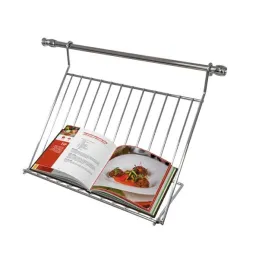Viseća polica za kuharsku knjigu / Krom