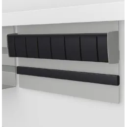 Viseća polica za noževe / Titan siva