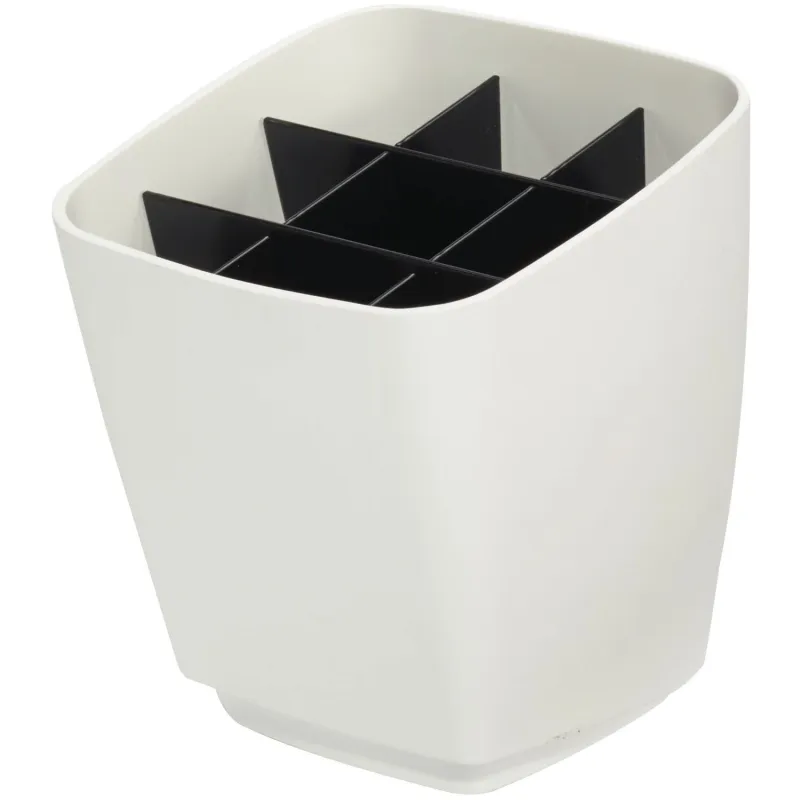 Univerzalna posuda za policu / Bijela