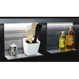 Univerzalna posuda za policu / Bijela