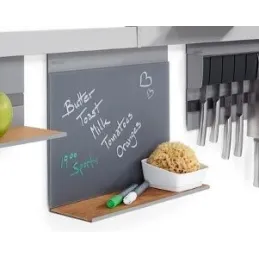 Ravna posuda za policu / Bijela