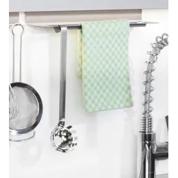 Viseća polica za krpe / Titan siva