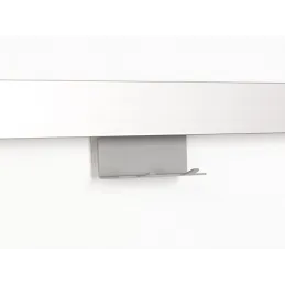 Viseća polica s dva kuka / Titan siva