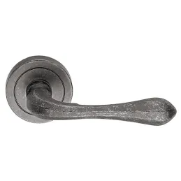 Rosetna ručka STAR / Crna patina