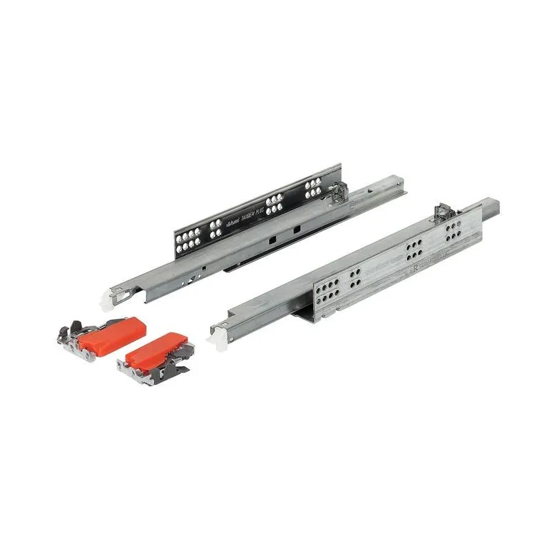 Skriveni puni izvlačak TANDEM Plus s amortizacijom i držačima / 30kg