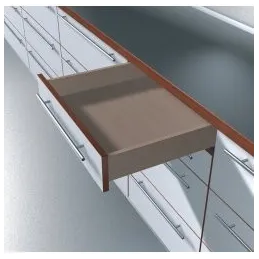 Skriveni puni izvlačak TANDEM Plus s amortizacijom i držačima / 30kg