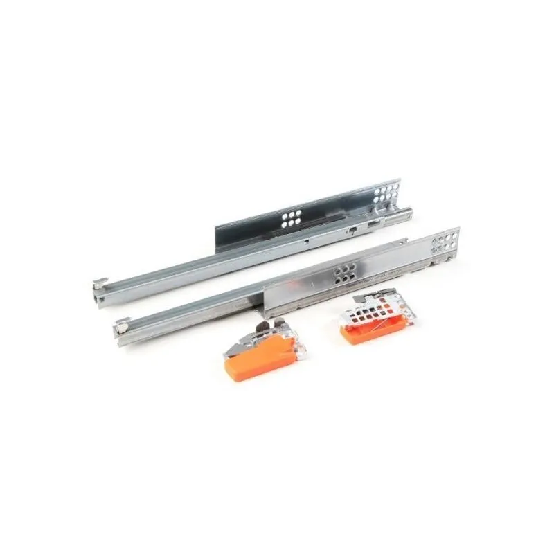 Sakriveni parcijalni TANDEM Plus izvlačak s amortizacijom i držačima / 30kg