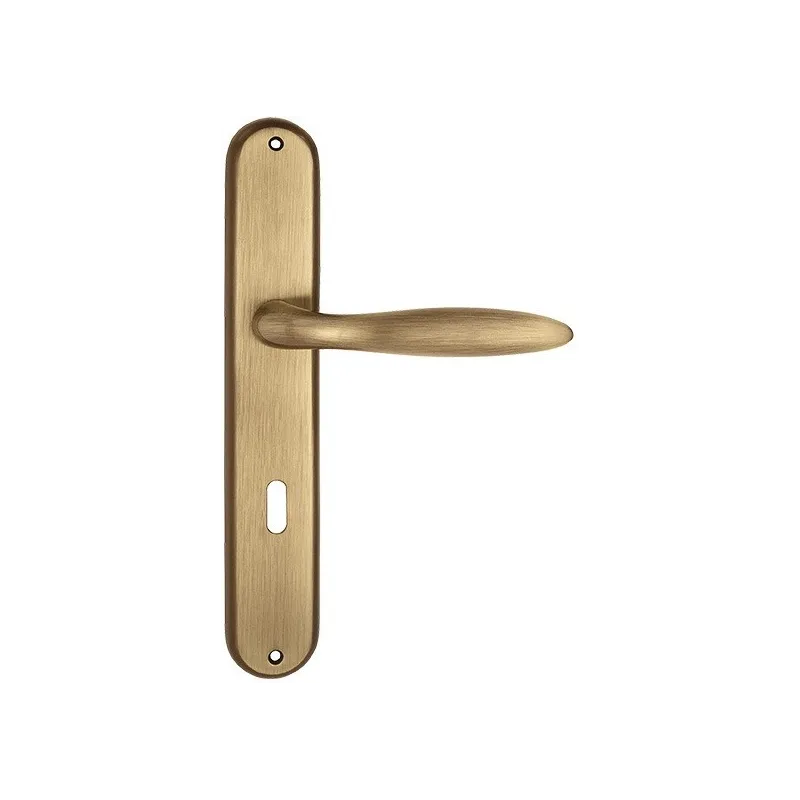 Označna kuka NICOL / Lakirani patinirani mesing - mat površina