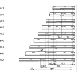 Blumotion korpusna letvica s 65kg / par dampingom