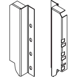 Nosač leđa za Tandembox "C" / Siva