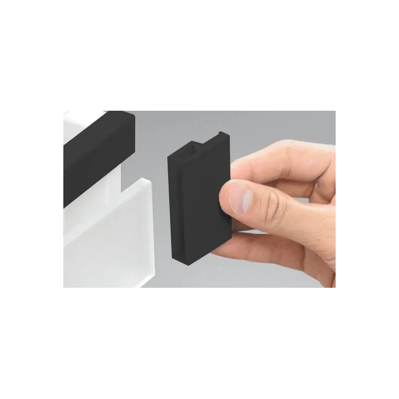 Set nosača za bočnu ploču "C" / Crna