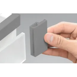 Set držača za bočnu ploču "C" / Siva