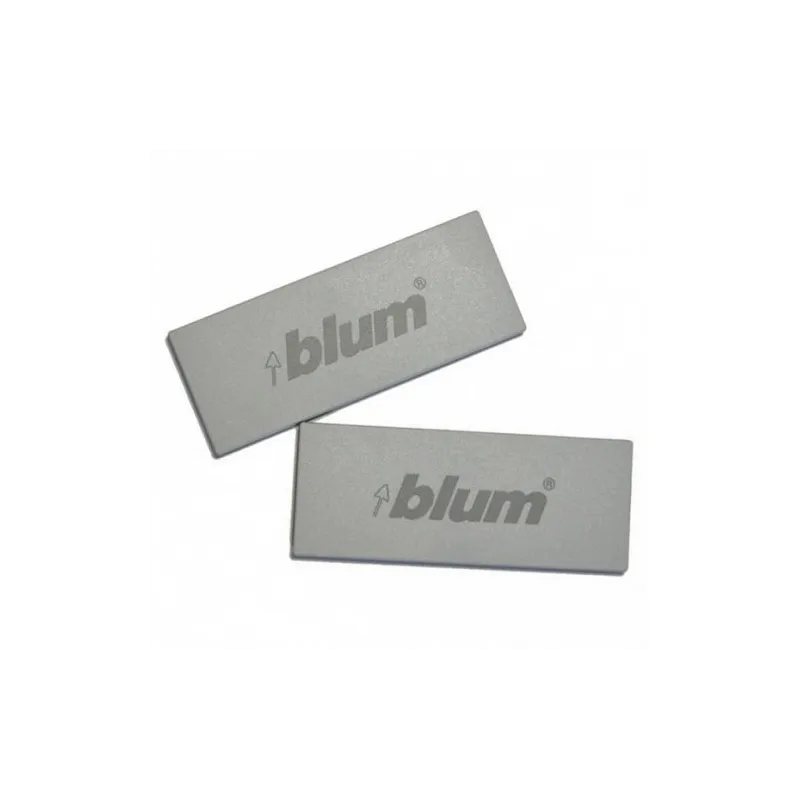 Set bočnih pokrova Antarobox s logotipom / Siva 2x