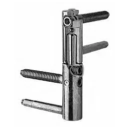 3D šarka za vrata / Bijeli cink