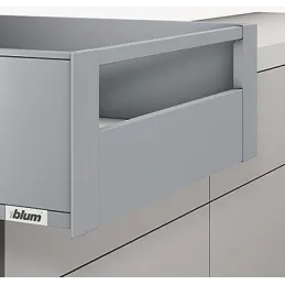 Prednji reling LEGRABOX za frontu unutarnjeg ladice "C" / Sivi