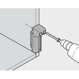 Predložak za bušenje za BLUMOTION / TIP-ON