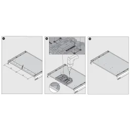 Predložak za bušenje TIP-ON za Tandembox