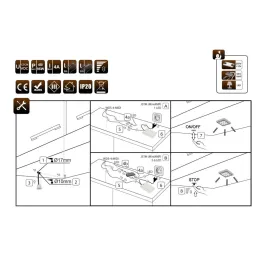 Dodirni prekidač s dimmerom (bijeli)