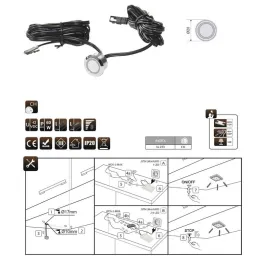 Dodirni prekidač sa prigušivačem (sa pozadinskim osvjetljenjem)