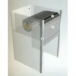 Aluminijska roleta za ugradnju / Aluminij