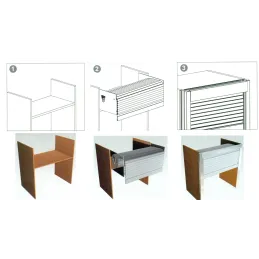 Aluminijska roleta za ugradnju / Aluminij