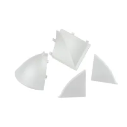 Komplet završnih kapica za EGGER brtveni profil / bijela