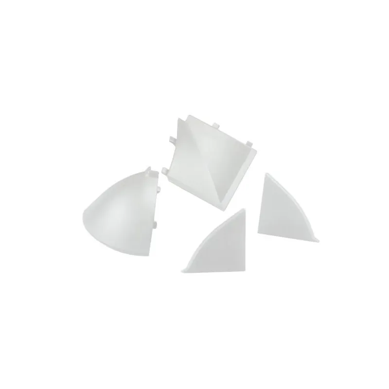 Komplet završnih kapica za EGGER brtveni profil / bijela