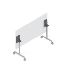 Sklopiva noga za stolnu konstrukciju PARK Z s kotačima / siva