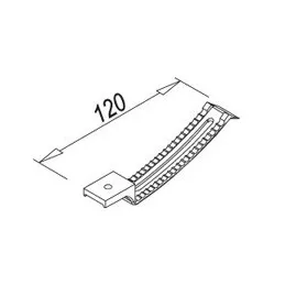 Nosač kabela / siva