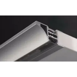 Aluminijska traka za rub LL-08 za LED rasvjetu s poklopcem