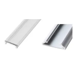 Aluminijska letvica LL-15 za LED rasvjetu sa poklopcem