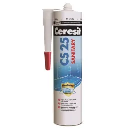 Silikonski sanitarni CERESIT CS25 / Bijeli