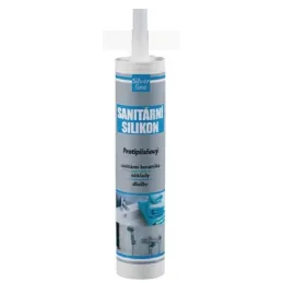 Silikonski sanitarni DEN BRAVEN Silver / Transparentni