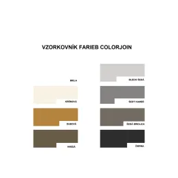 Ljepilo za radne ploče Color Joint CJ001 / Bijela