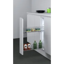 Izvlačna košara s prigušenjem INOXA BLUM - 2110 / krom