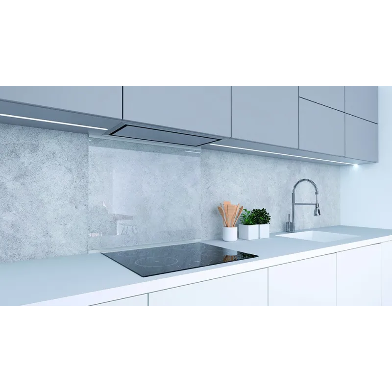 Staklena pregrada za kuhalo / Čisto staklo