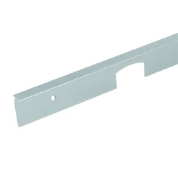 Završna kutna letva za ravni rub ploče od 38 mm / Aluminij