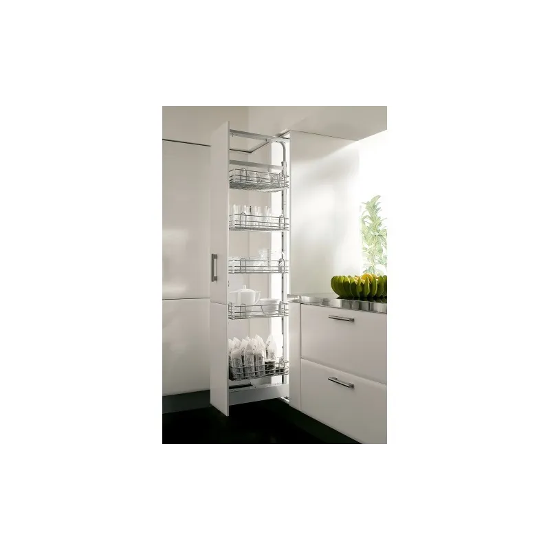 Hranački stalač VIBO STANDARD 1160 - 1480 mm s amortizacijom / Krom