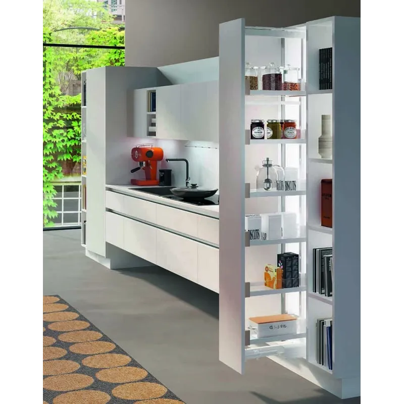 Stalak za hranu VIBO ESSENCE 1760 - 2080 mm s amortizacijom / Staklo