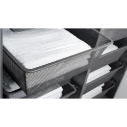 Izvlačna košara za garderobu SIMPLE / Antracit