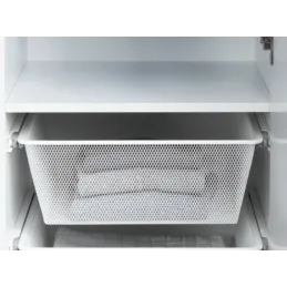 Izvlačna košara za ormar SIMPLE / Bijela