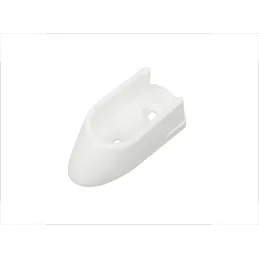 Krajnji završetak za ovalnu vješalice - PVC / Bijeli