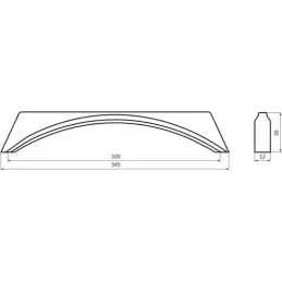 Ručica MADRID / Plemeniti čelik