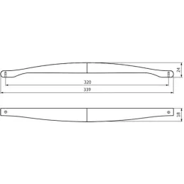 Ručka LINEAR / Antracit mat