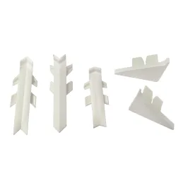 Komplet završnih kapa za PFLIEDERER brtveni profil / bijela