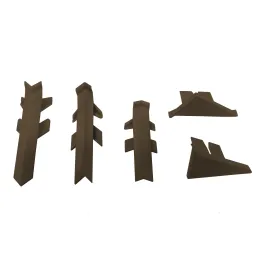 Set završetaka za brtvenu letvu PFLIEDERER / tamno smeđa