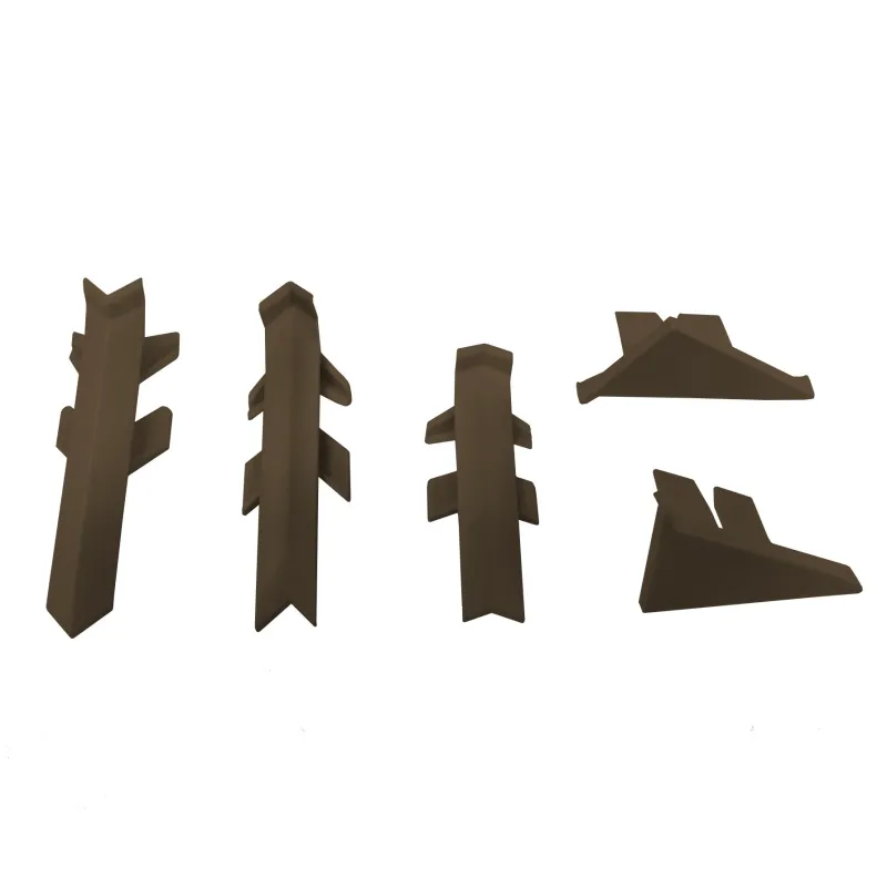 Set završetaka za brtvenu letvu PFLIEDERER / tamno smeđa