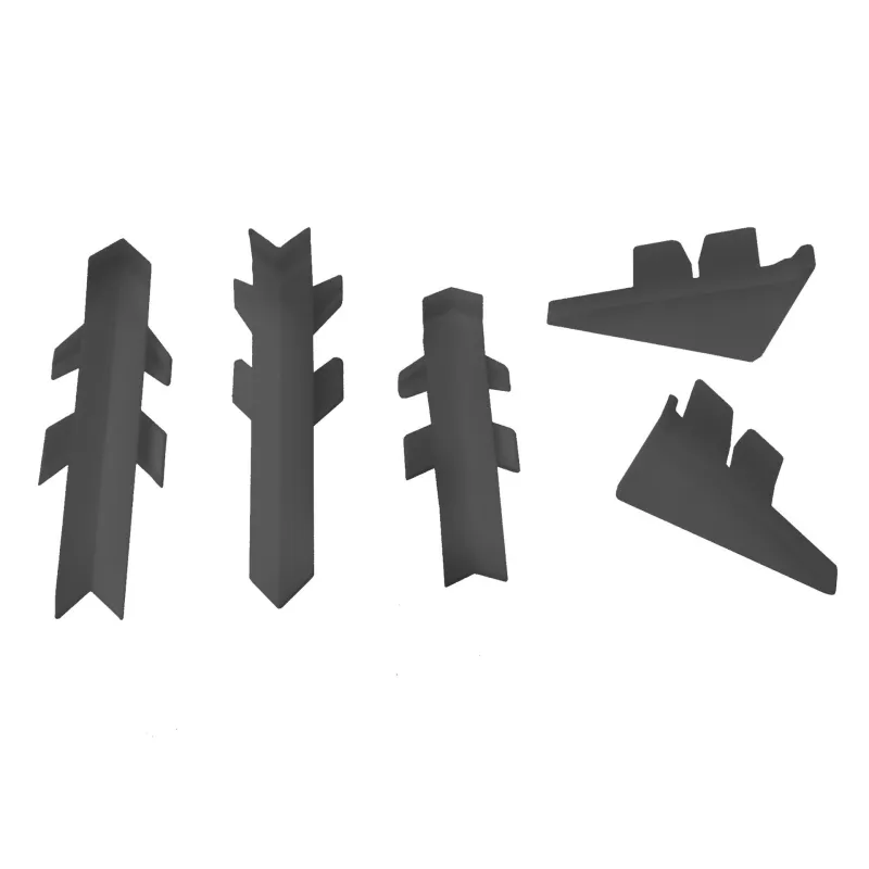 Set završnih komada za brtveni profil PFLIEDERER / antracit