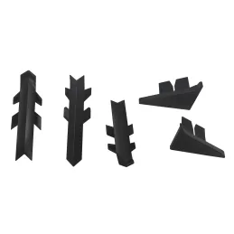 Set završetaka za brtvenu letvu PFLIEDERER / crna