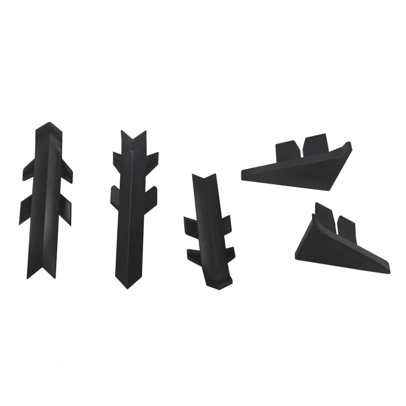 Set završetaka za brtvenu letvu PFLIEDERER / crna